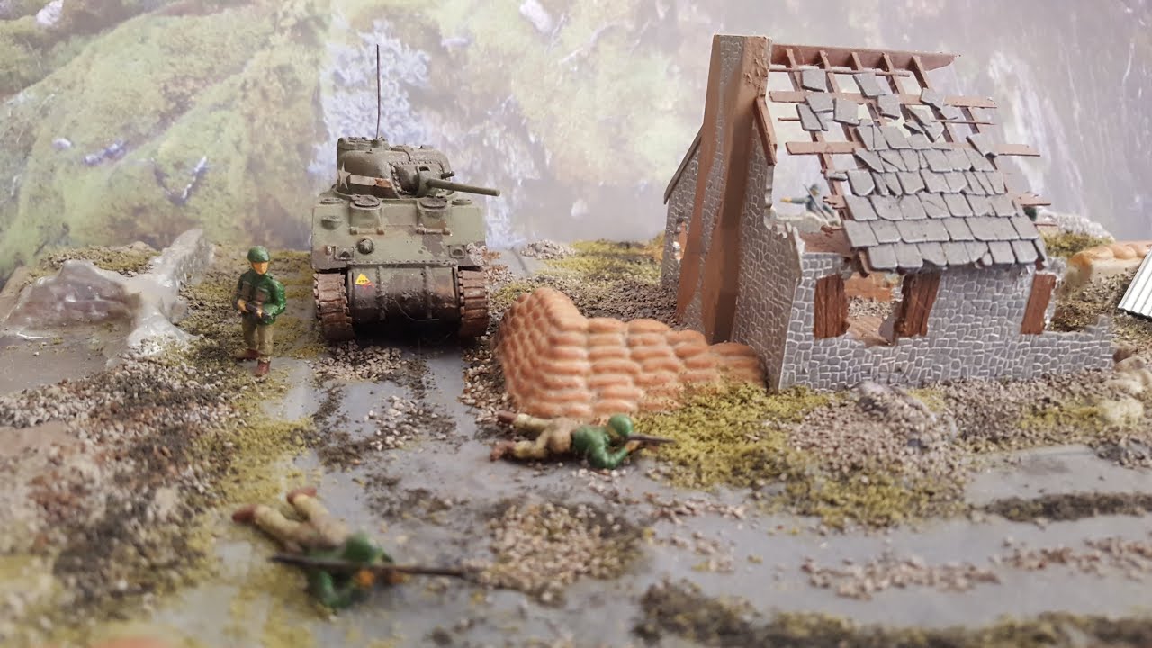 WW2 D-Day Battle Front Airfix 1/76
