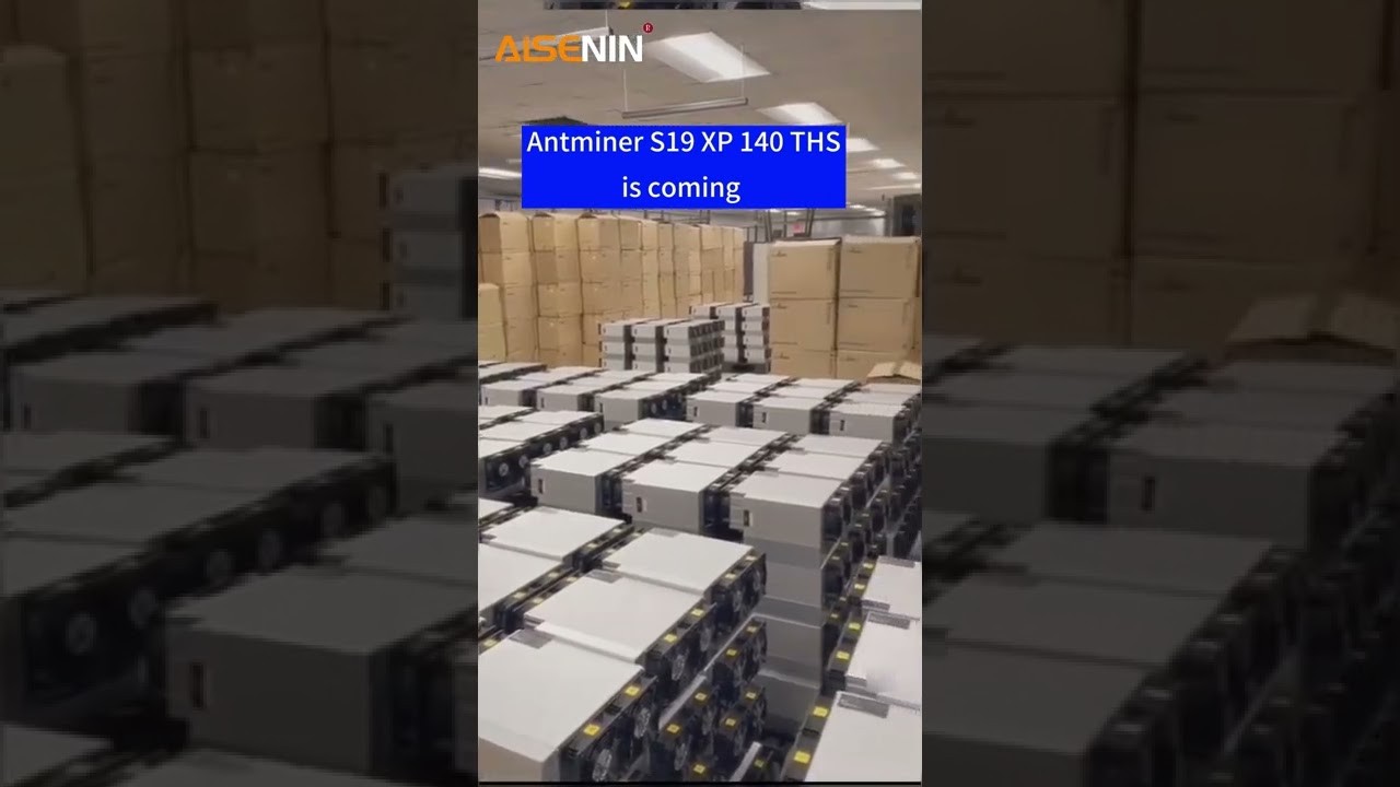 ANTMINER S19 XP 140Th/s With 3010 watts PSU Incluced BITMAIN