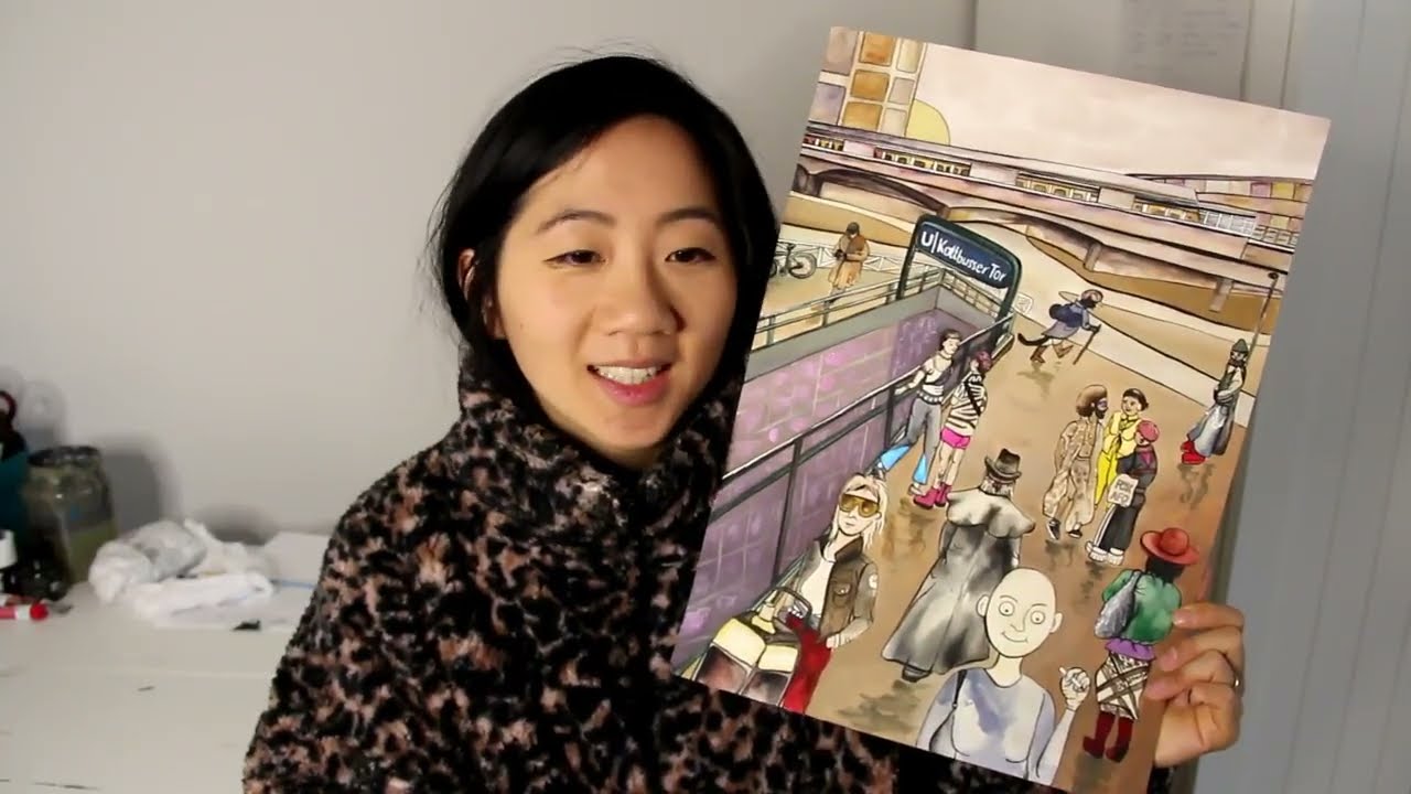 What living in Berlin is like for an expat artist -- Existential angst