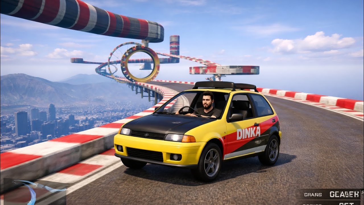 اول مرة اجرب باركور في gta5 #gaming #gta 