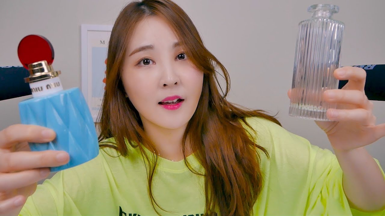 본채널에 탭핑영상을 못 올리는 이유｜유리병 탭핑｜수다 ASMR｜feat. 미우미우 향수 & 화(꽃)병｜glass bottle tapping｜ガラス瓶
