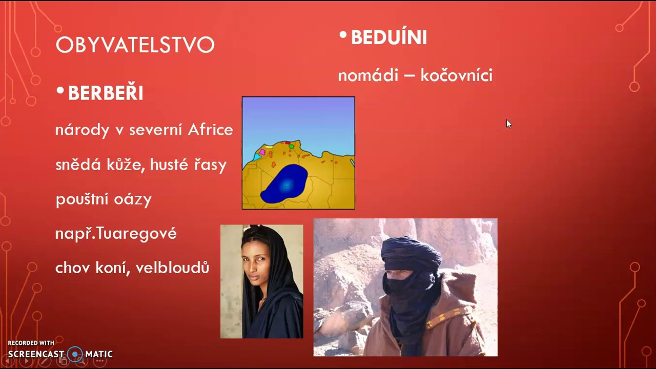 Zeměpis - 7.ročník, Afrika regiony - Severní Afrika
