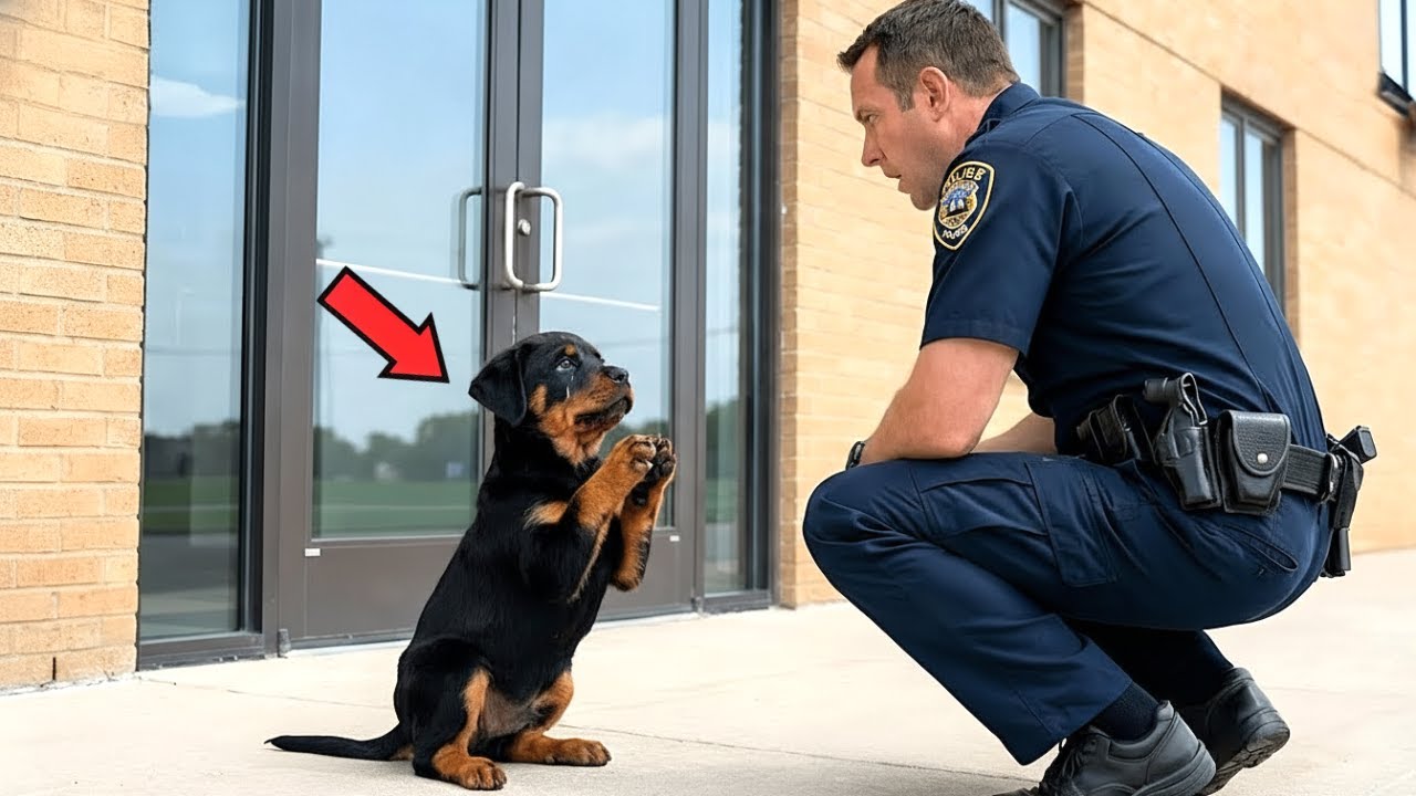 Puppy Begged an Officer for Help — What Happened Next Shocked Everyone!