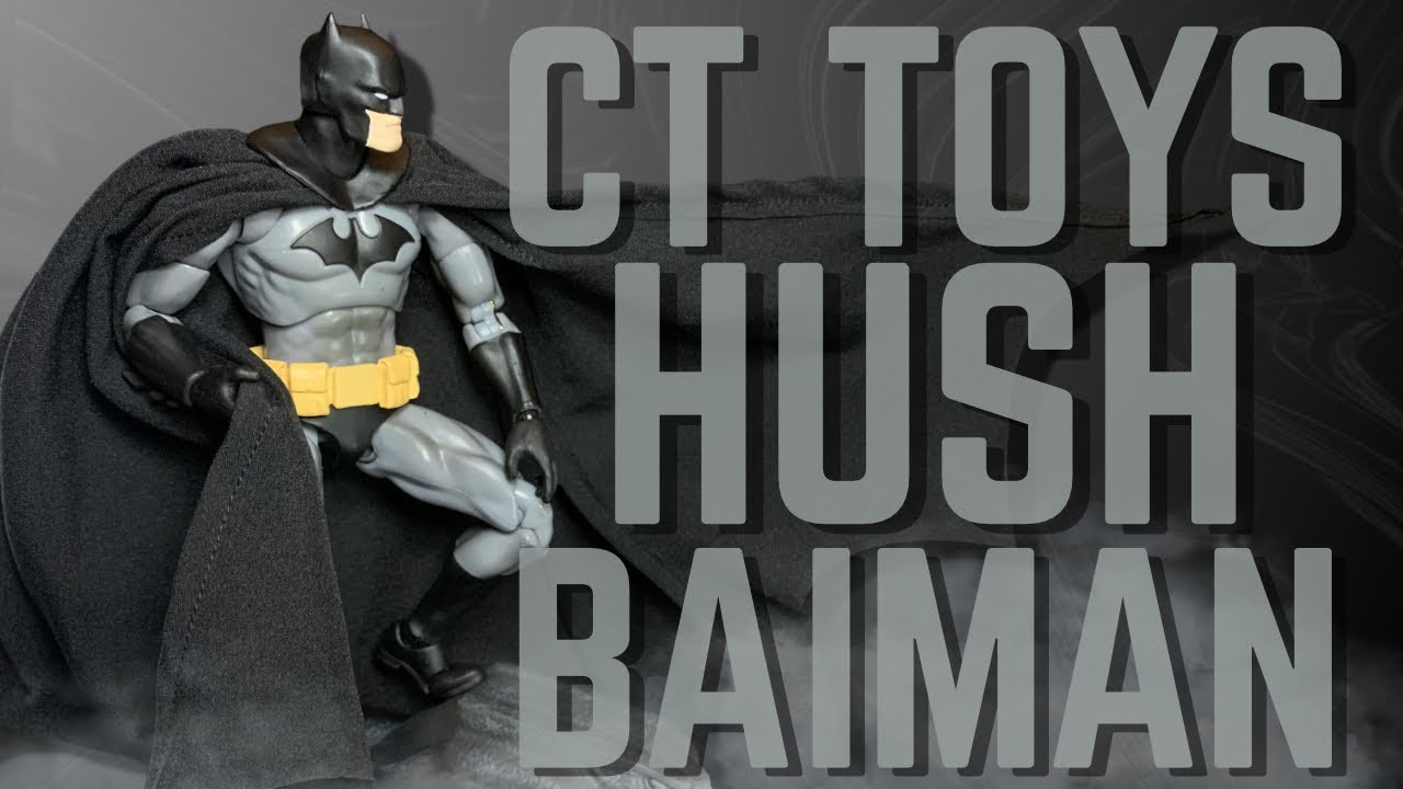 A VERY AFFORDABLE BATMAN FIGURE⁉️| CT Toys Hush Batman Review |
