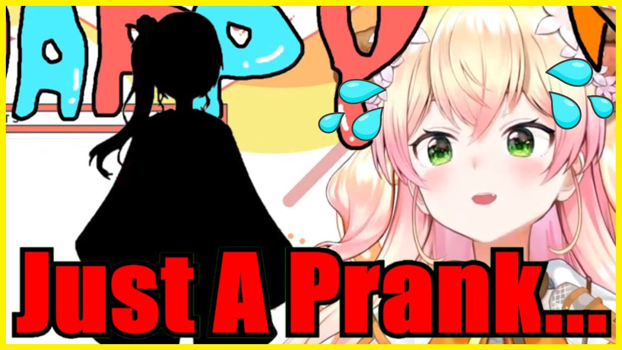 Nene Panicked After Messing Up & Tried to Play It Off As A Prank【Hololive | Eng Sub】