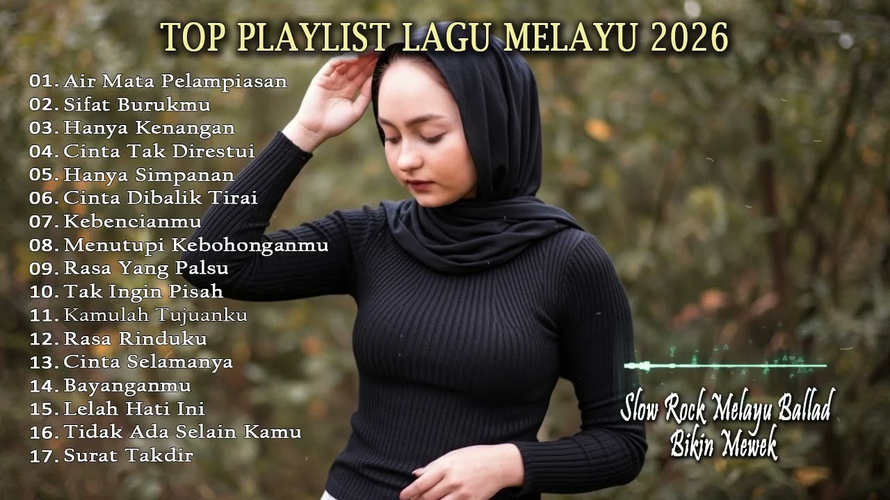 Lagu Slow Rock Melayu Terbaru 2025 - Sedih Menyayat Hati - Lagu Pop Melayu - Menunggu Dalam Luka