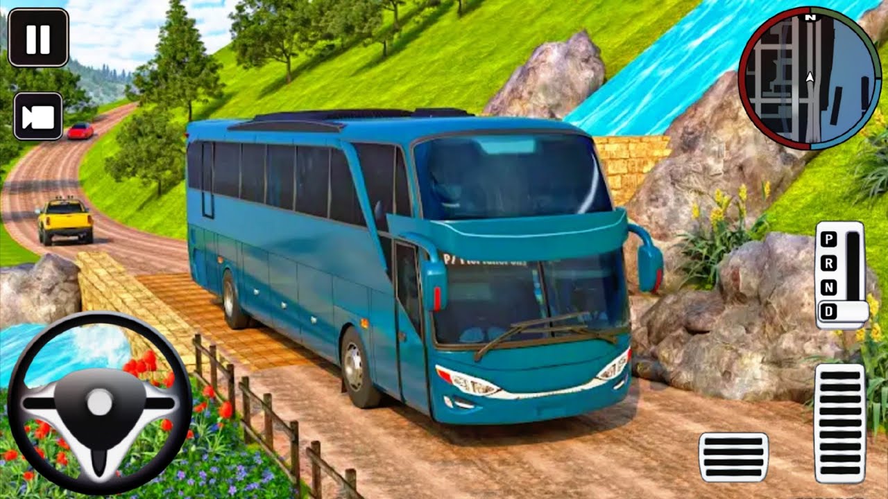 2025 City Bus Driving Transport - Coach Bus Simulator Games : Android Gameplay