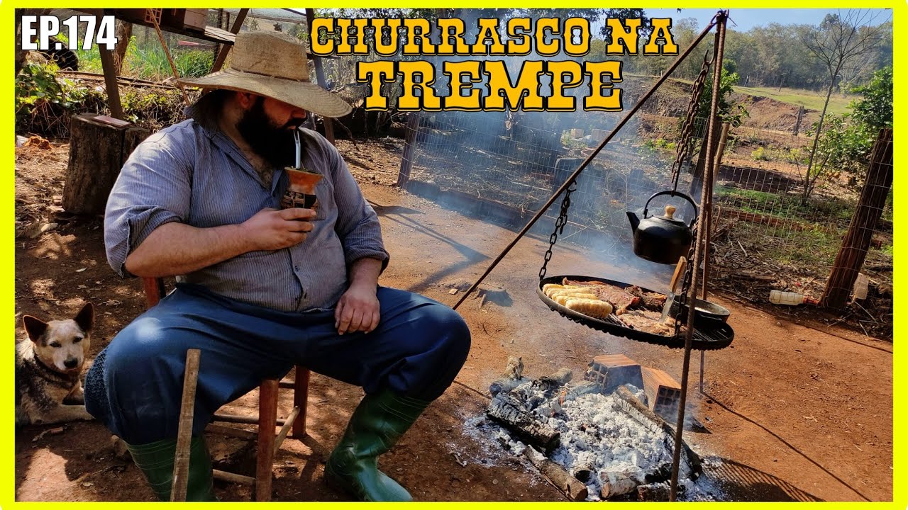 churrasco na trempe // almoço de domingo - ep.174