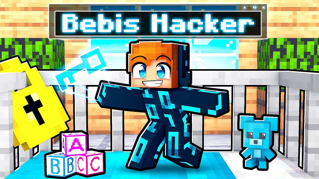Spelar Som En BEBIS HACKER i Minecraft!