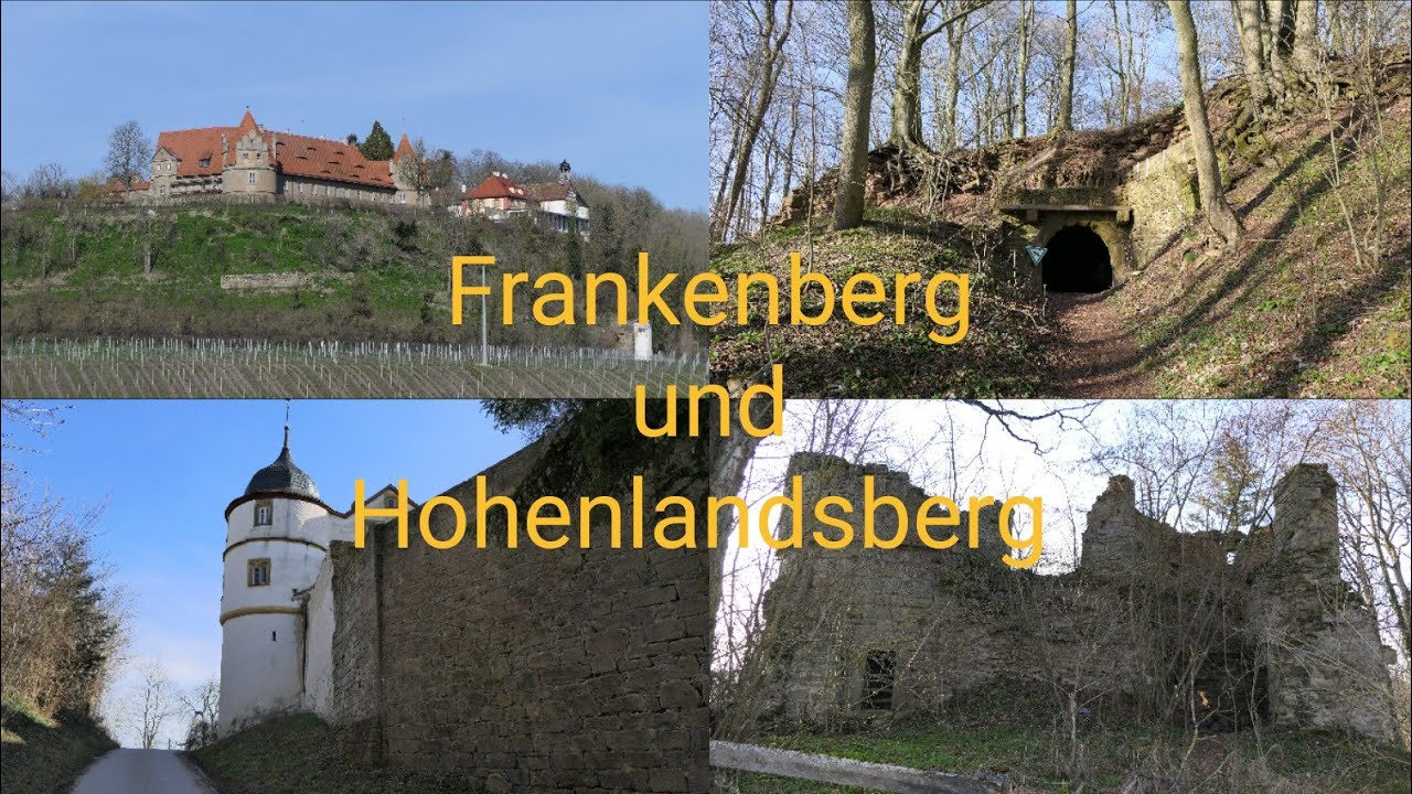 Schloss Frankenberg, Ruine Frankenberg und Ruine Hohenlandsberg