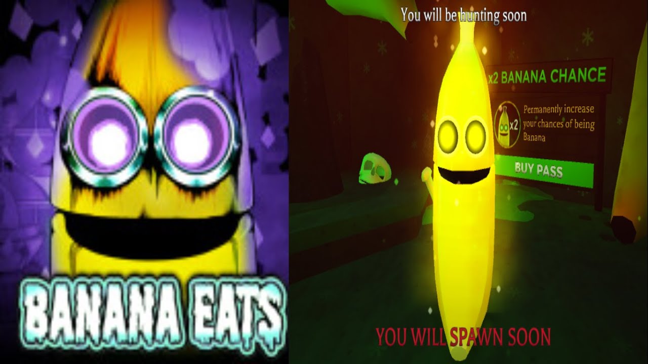 Roblox Banana Eats Part 201 NEW UPDATE NEW BANANA SKINS NEW BEACONS NEW SINISTER GOLD SKIN UNLOCKED!