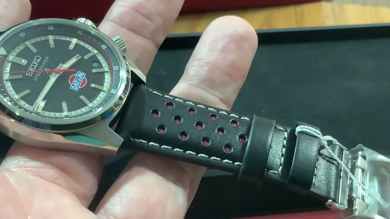 Распаковка и обзор таймера обратного отсчета Prospex Seiko Datsun SPB517
