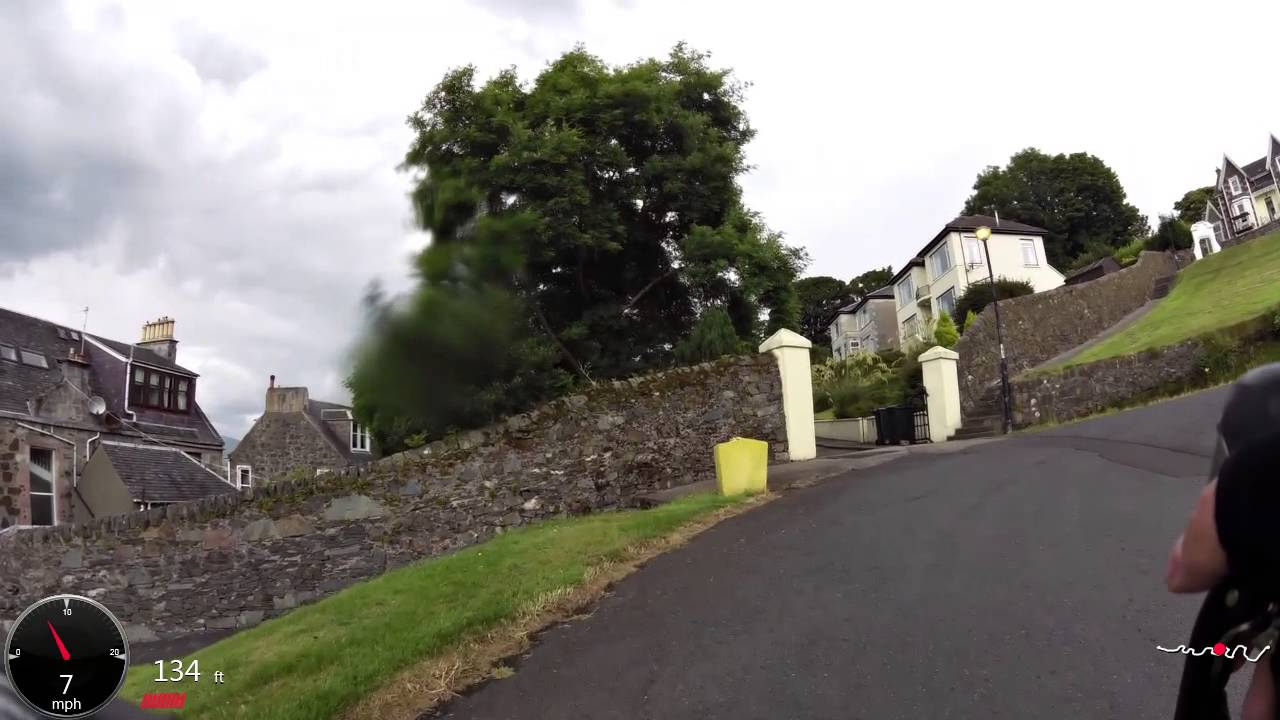 Isle of Bute Rothesay Serpentine climb 2014