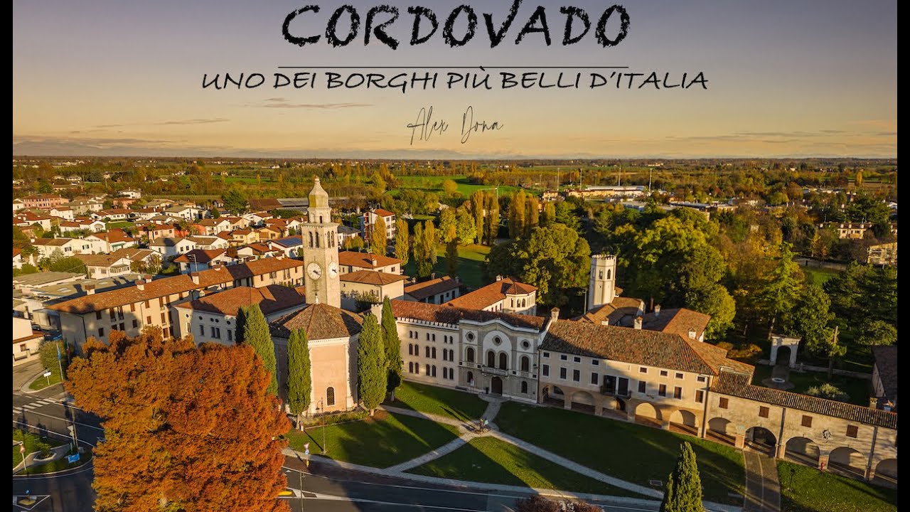 Cordovado, uno dei BORGHI PIU' BELLI D'ITALIA | DJI MINI3 Pro | 4K