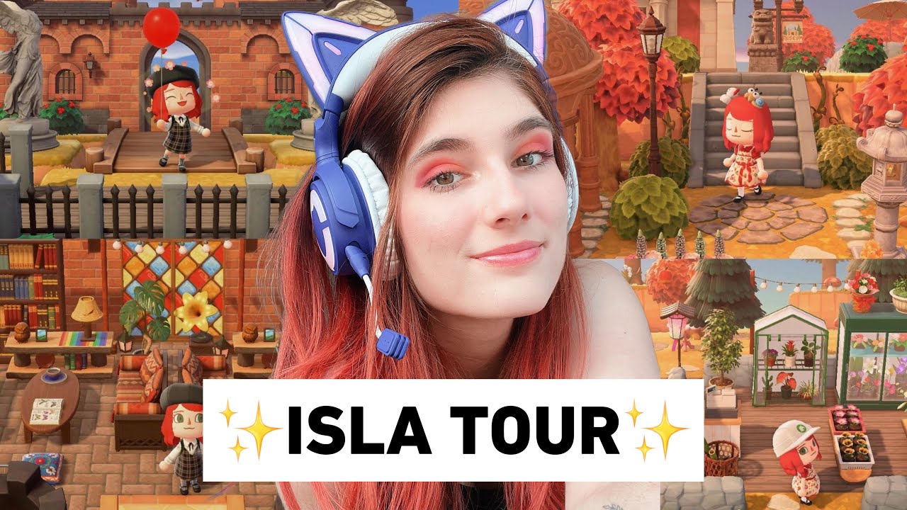 Por fin les muestro mi ✨super isla✨ de ANIMAL CROSSING 🏝 (900 horas)