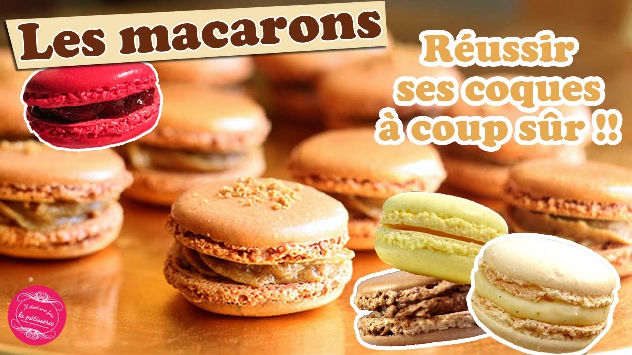 COQUES A MACARONS FACILES et INRATABLES en MERINGUE ITALIENNE !