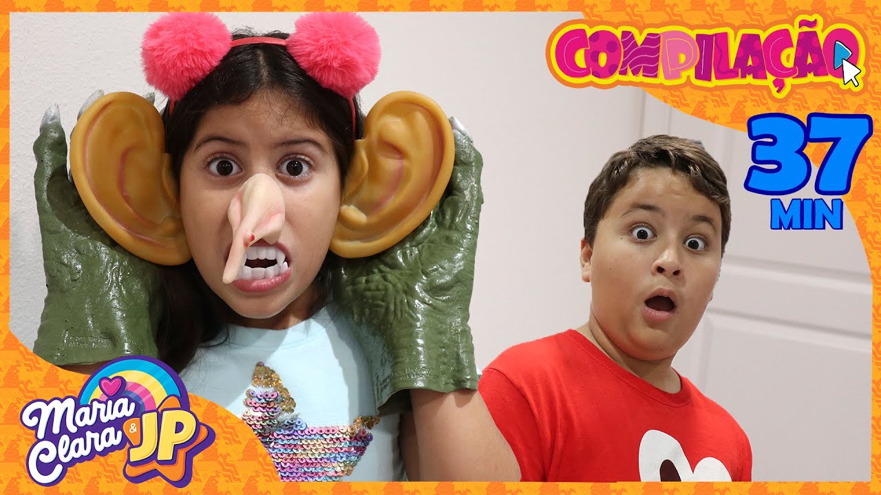 Maria Clara e JP melhor coleção de histórias educacionais para crianças
