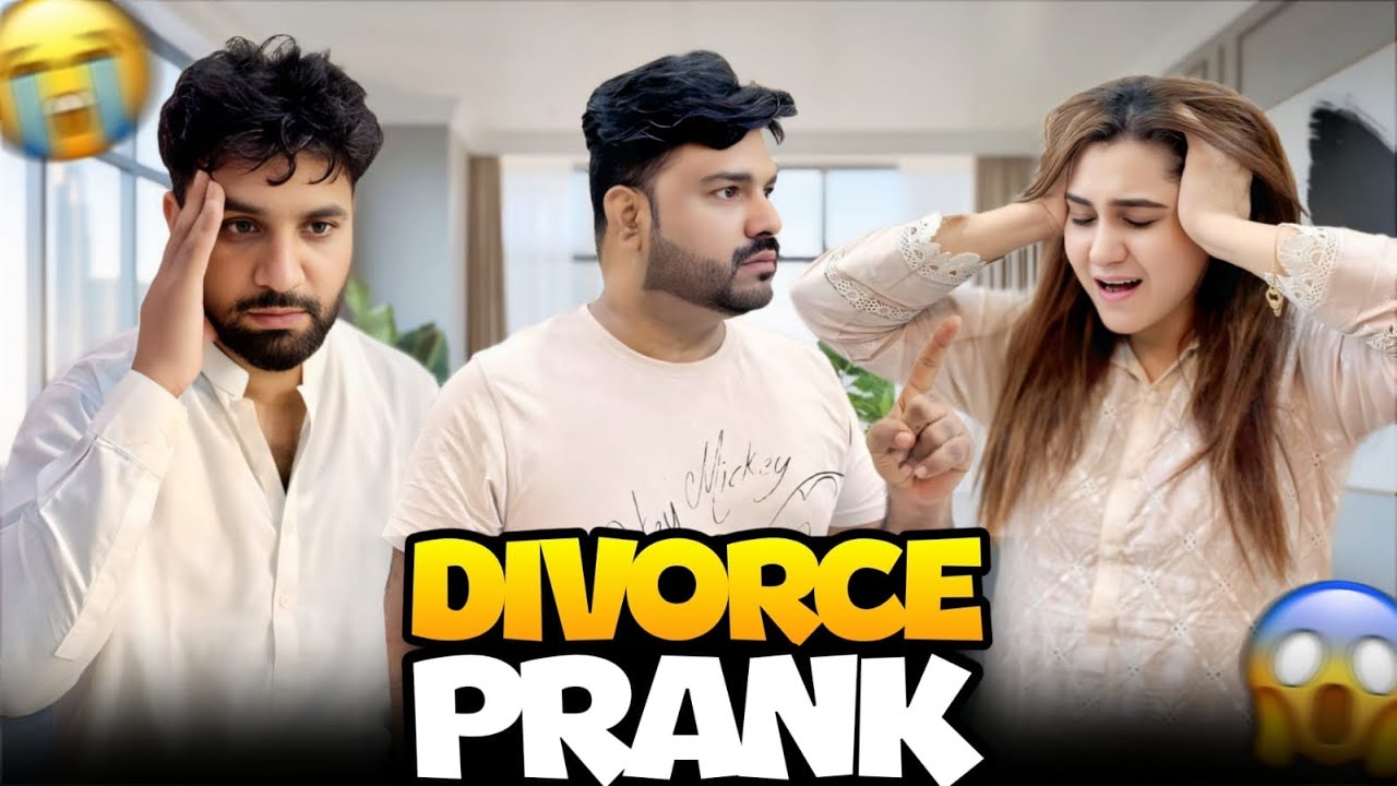 DIVORCE PRANK // ASIM NE BADLAA LE LIA // ZAIN BHAI NARAZ HO GY