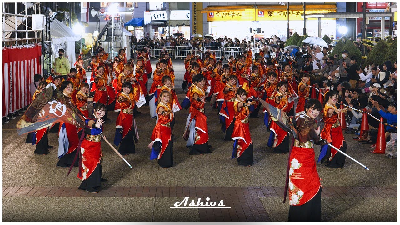 【6K】おどりんちゅ 2023 「紅獅叫」  [東京よさこい2023 池袋西口駅前広場]  Odorinchu 2023 ''Akajikyo''