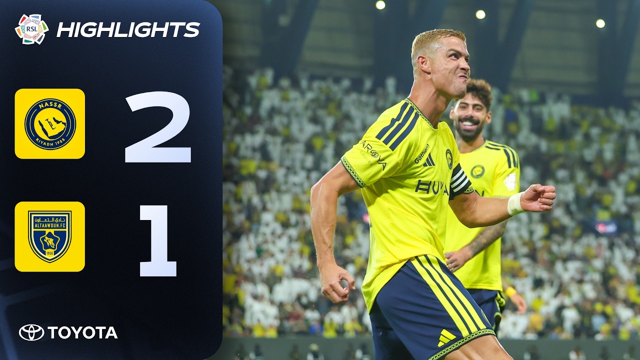 Ronaldo AGAIN, comeback AGAIN for Al Nassr 🟡 | Powered by Toyota