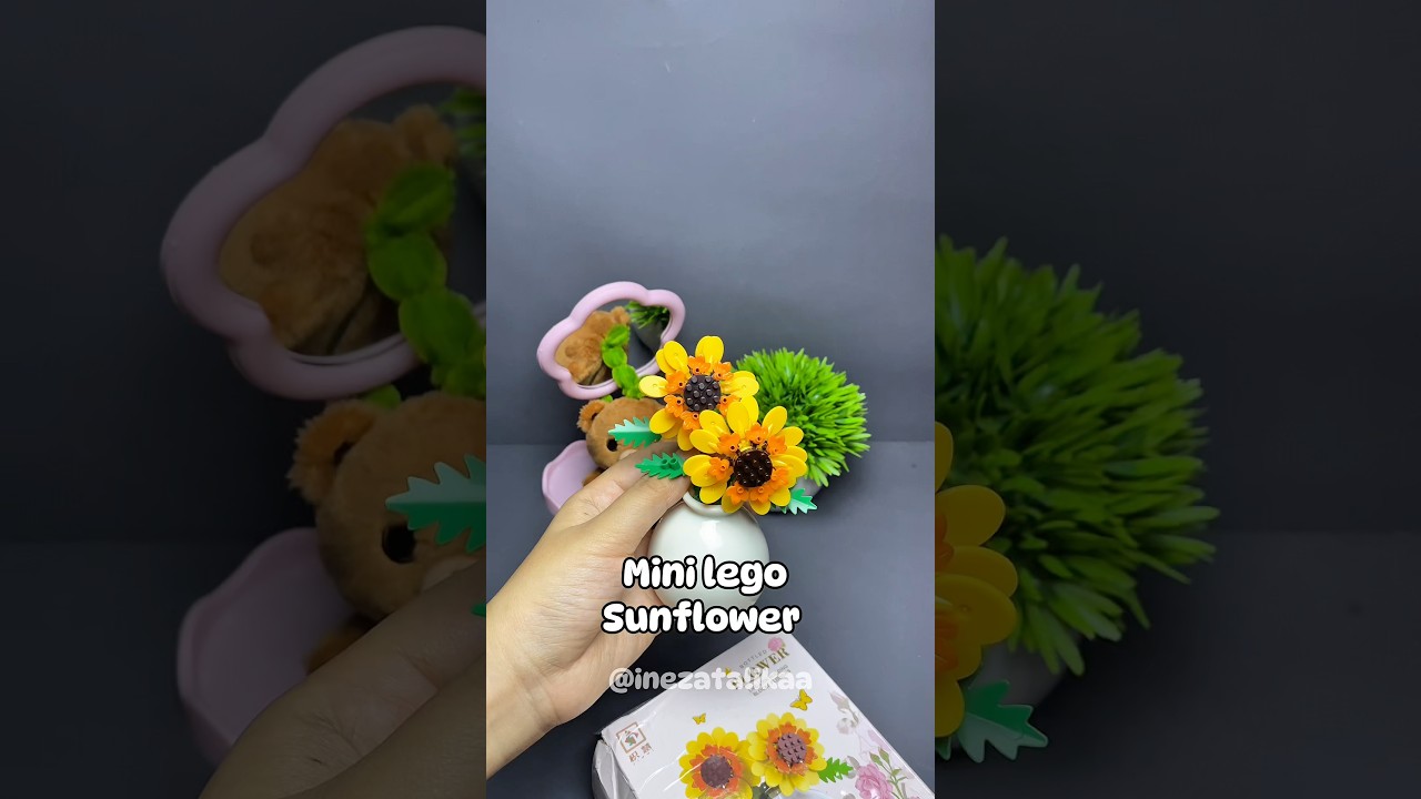 Mini lego bricks bunga matahari | 