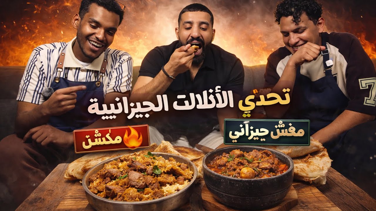 🔥 الحلقة الثانية | الأكل الجيزاني نار! مين الأقوى?