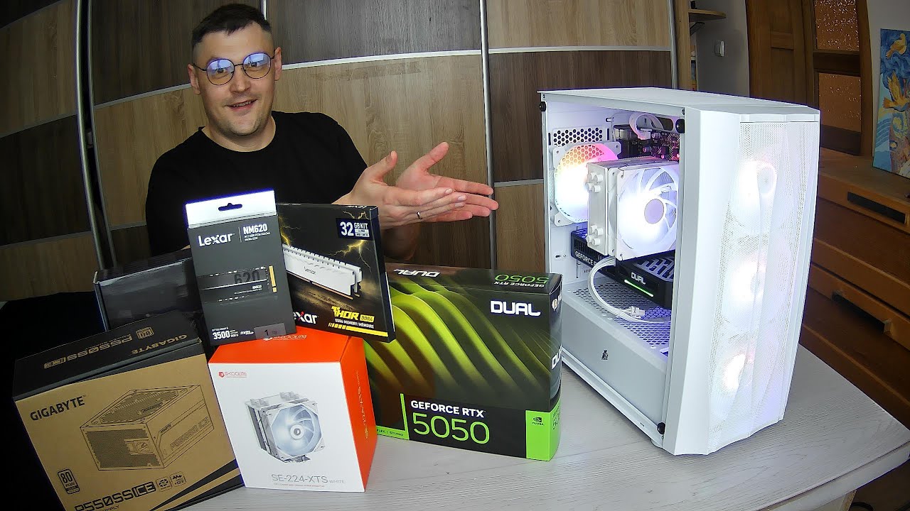 Новий пк за 29300 RYZEN 5500 + RTX 5050