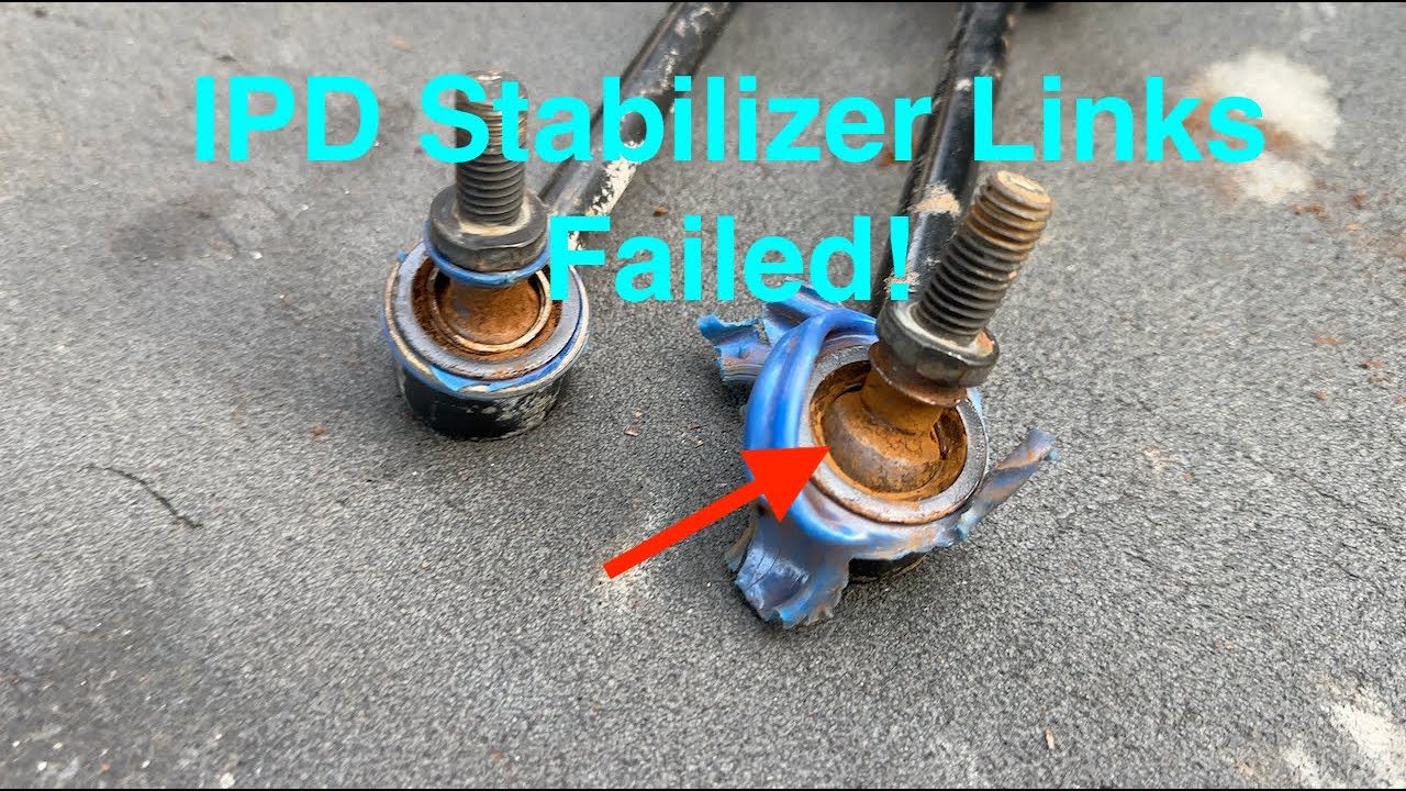 IPD Stabilizer links failed over one Canadian winter. Shame.