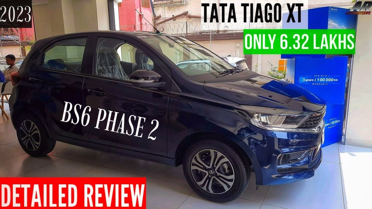 2023 Tata Tiago XT 1.2 Manual ~ Bs6 Phase 2 ~ Detailed  Review | Perfect Value For Money Family Car