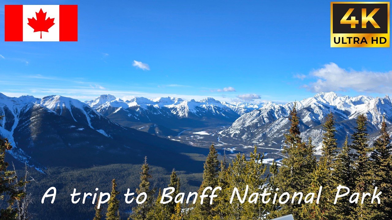 Edmonton to Banff & Calgary Road Trip 🇨🇦 Scenic Alberta Drive in 4K | Canadian Rockies Travel Guide