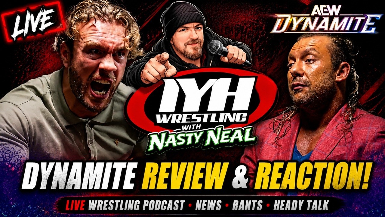 In Your Head Wrestling Podcast LIVE August 21st 2026 with Nasty Neal