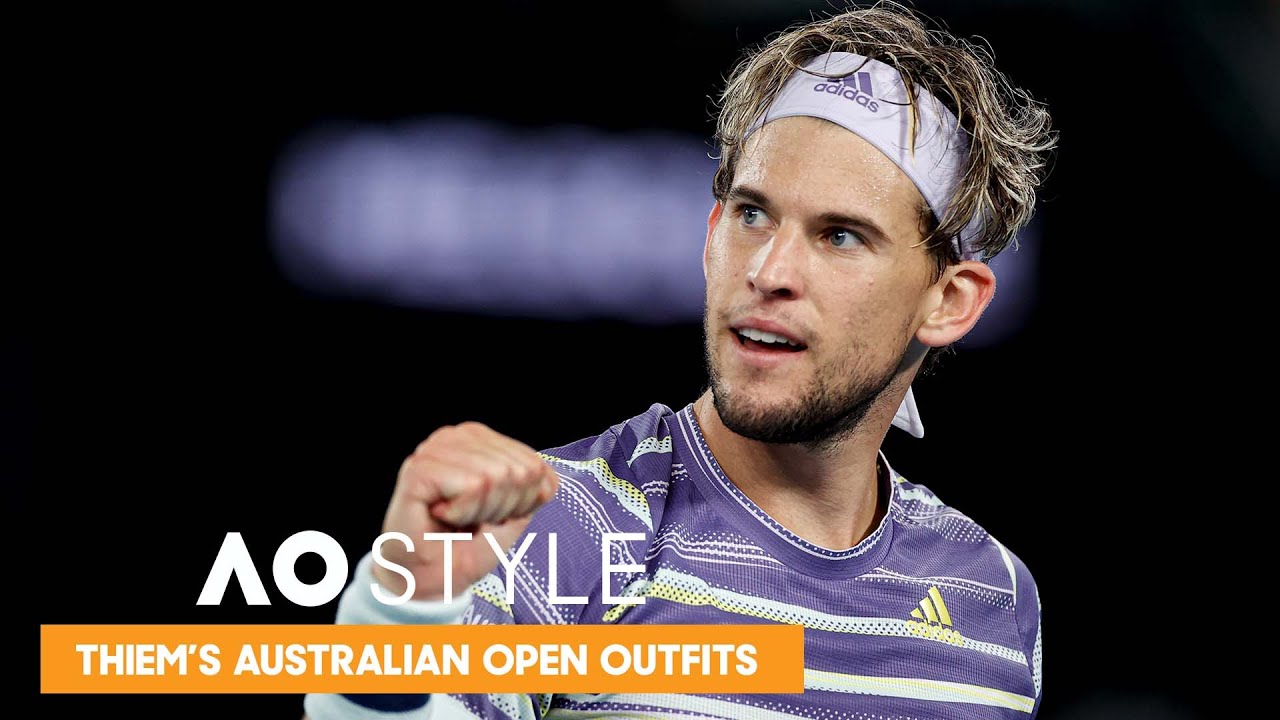 Fashion Hits: Dominic Thiem's Australian Open Outfits | AO Style