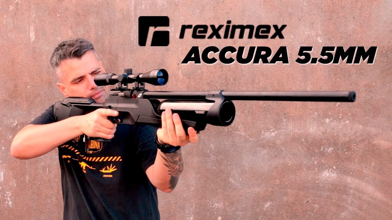 LANÇAMENTO CBC REXIMEX! Carabina PCP Accura Reximex 5.5mm Review Dessa Belíssima Carabina 😍