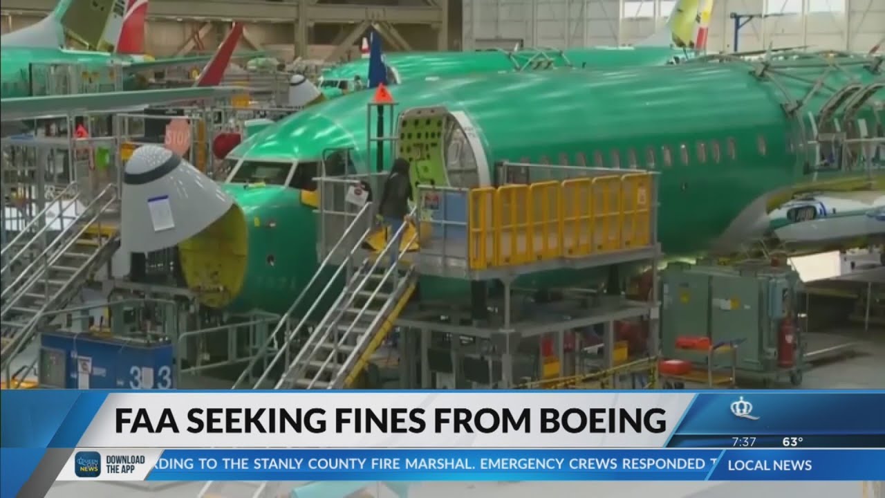 Aviation Analyst: FAA seeks $3.1M in fines from Boeing