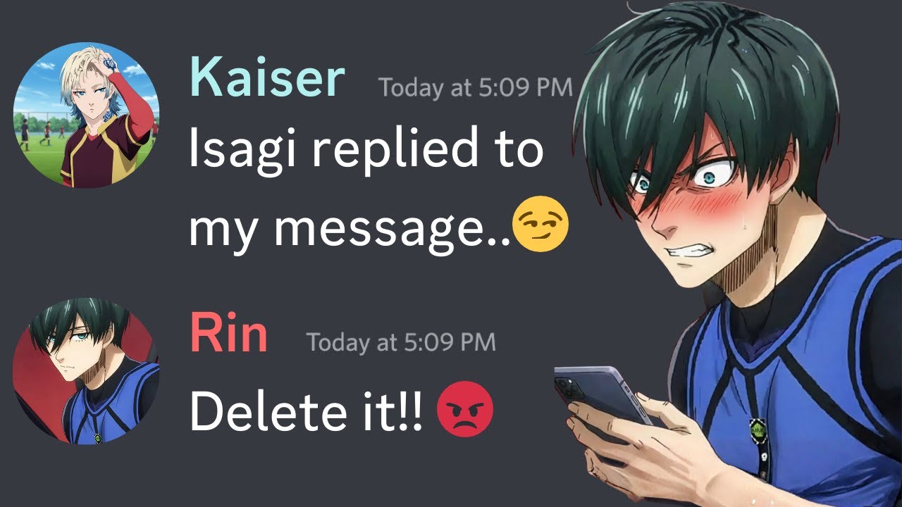 If Blue Lock Had a Discord Server… (PURE CHAOS?!) 💀