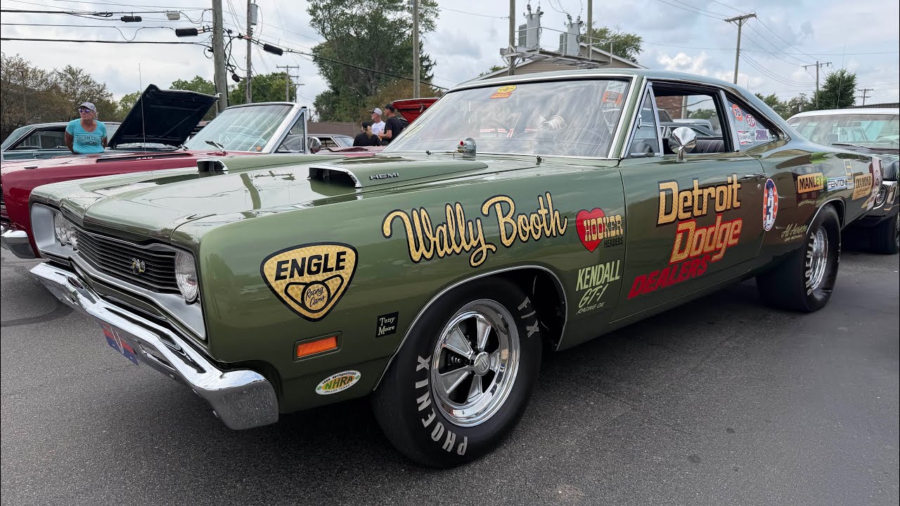 Dodge Super Bee 1969 года, принадлежавший Уолли Буту