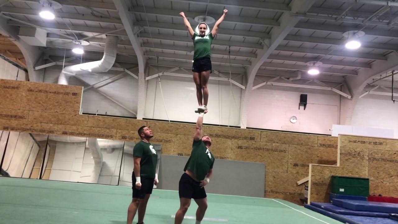 Michigan State Cheerleading Tryout Video Example