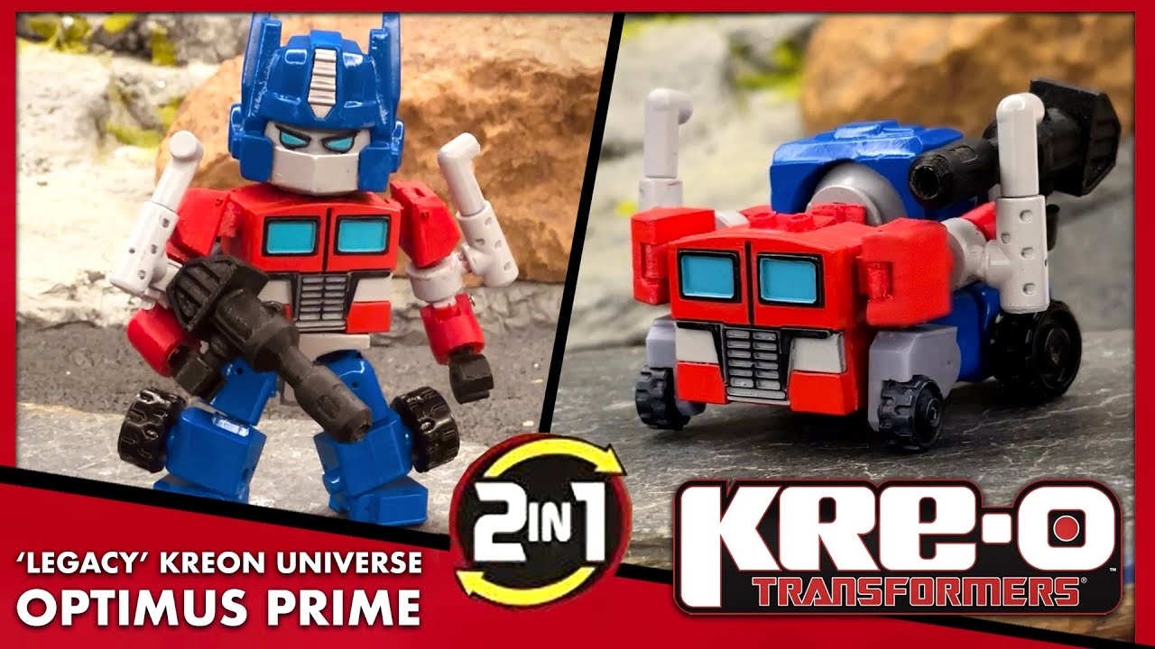 TRANSFORMERS 'LEGACY' KREO UNIVERSE OPTIMUS PRIME | 3D Printed Transformers Video Showcase |