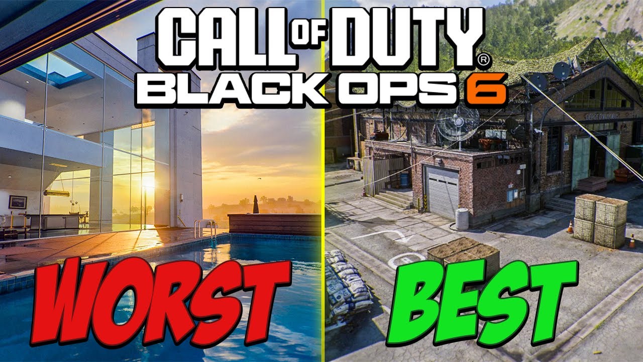 Карты многопользовательского режима Black Ops 6: от худших к лучшим (включая DLC)