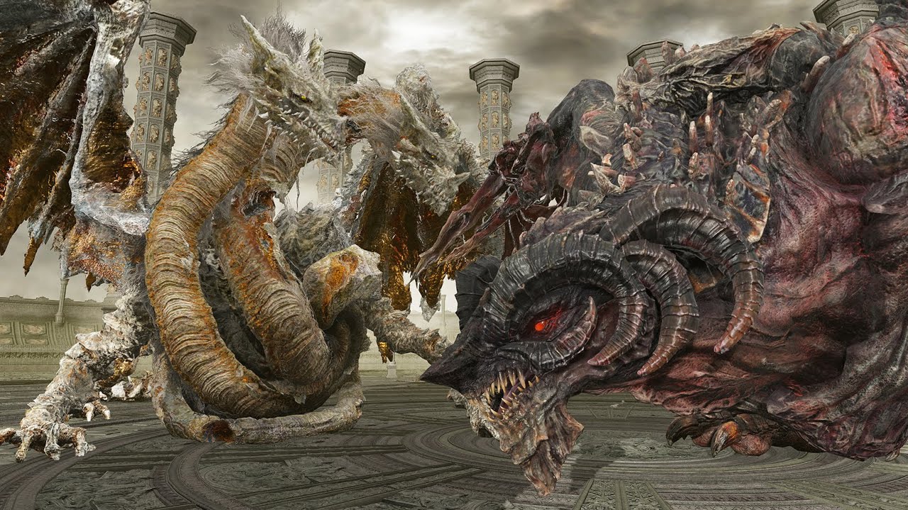 Bayle The Dread Vs Old Bosses - Elden Ring Shadow of the Erdtree