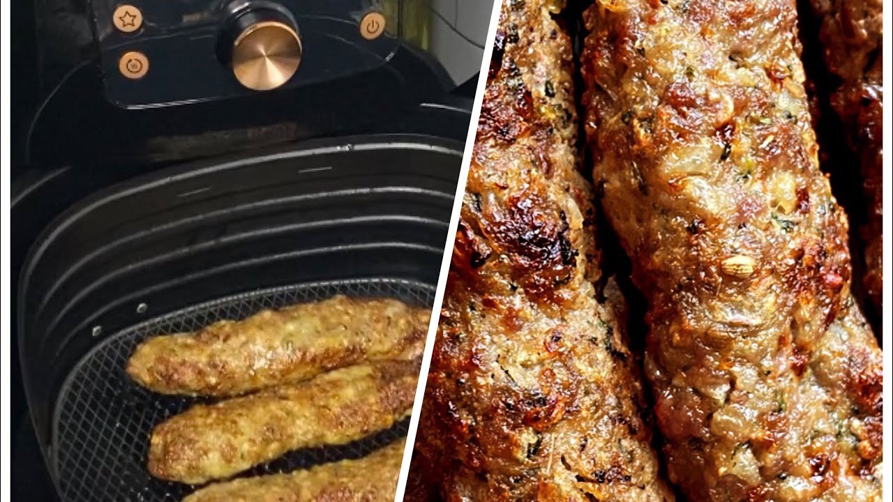 Airfryer Seekh Kabab