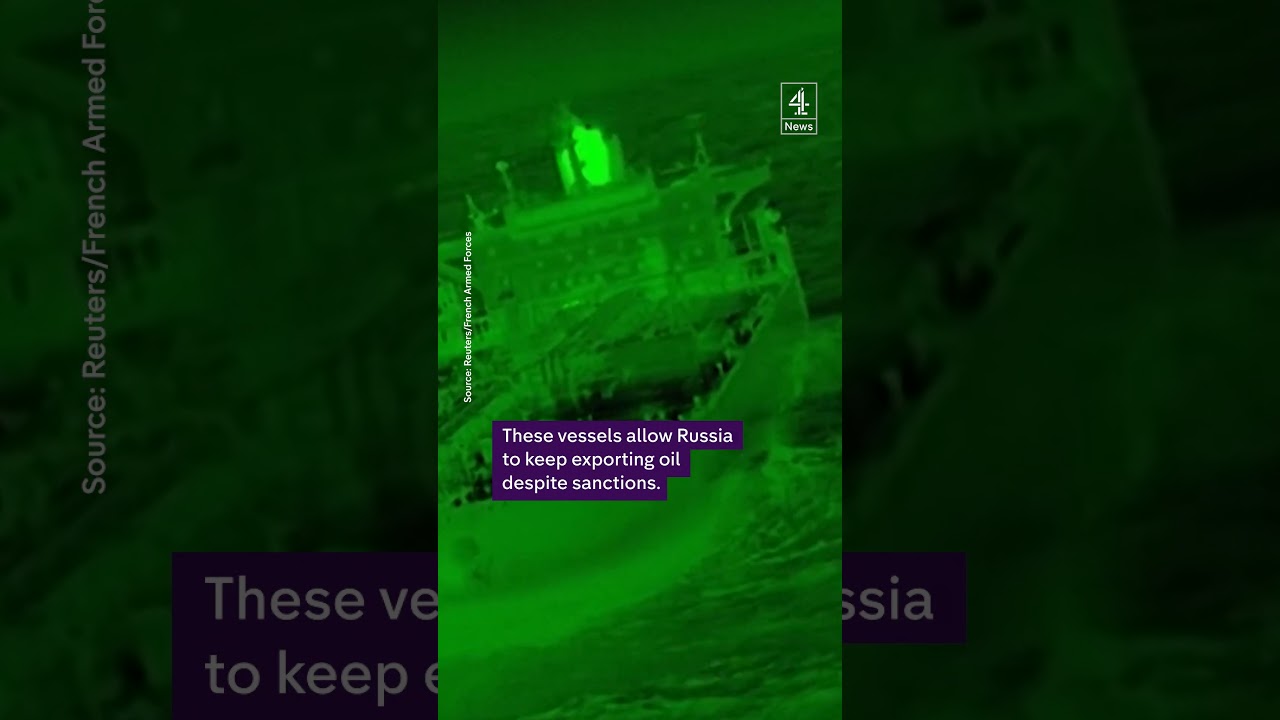 French armed forces seize a suspected Russian &lsquo;shadow fleet&rsquo; tanker