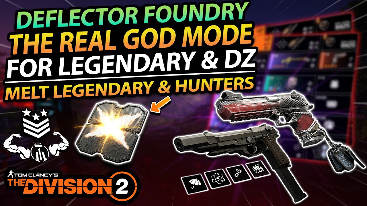 The Division 2 | Deflector Foundry DPS TANK Is UNKILLABLE in Legendary & DZ!