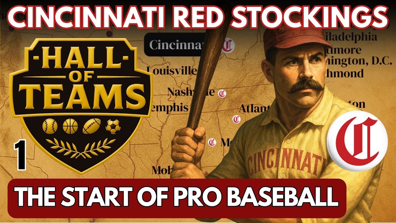 Cincinnati Red Stockings &ndash; The First Professional Baseball Team | Authentic Sports History