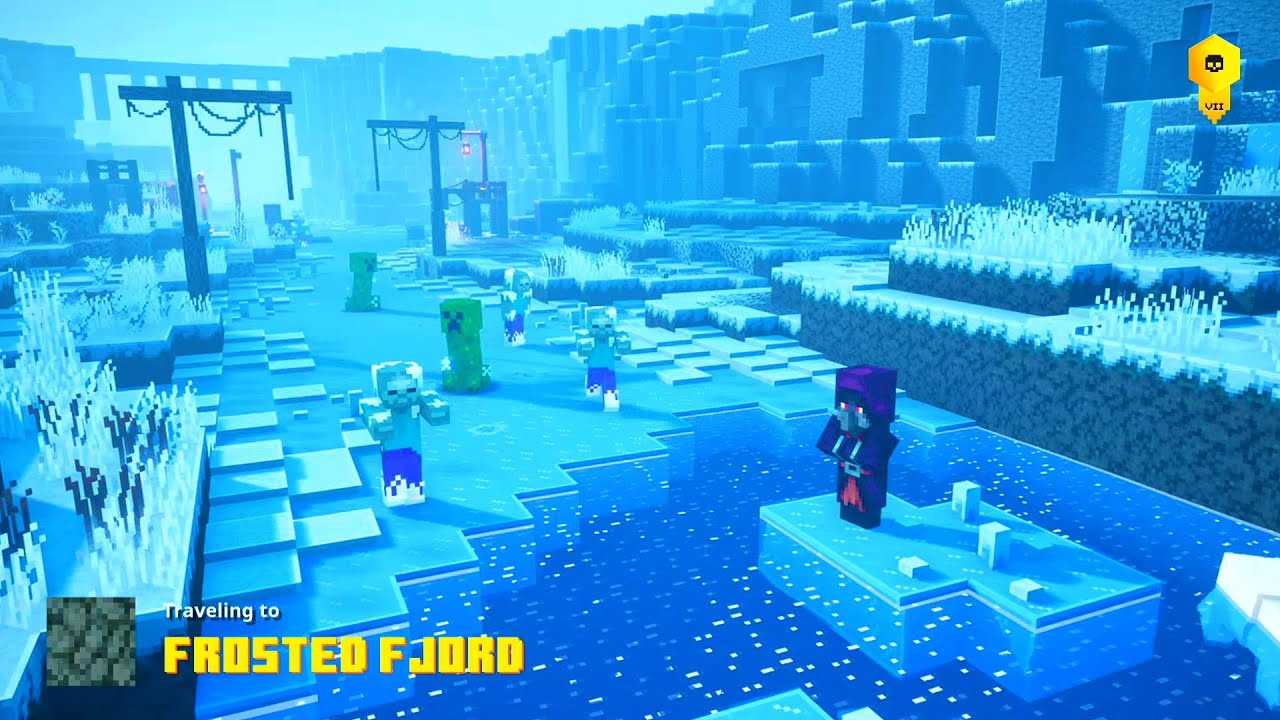 Minecraft Dungeons (Creeping Winter DLC) Frosted Fjord