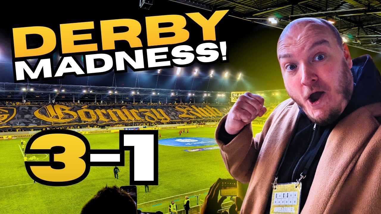 GKS Katowice TAKES ON Górnik Zabrze in EPIC Śląski Klasyk