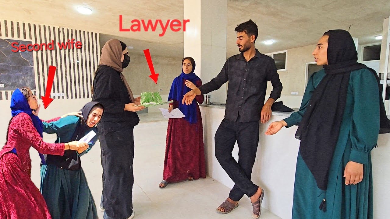 Lawyer in the arena of struggle; Second wife's anger at Tahereh and forcing Zaman in court