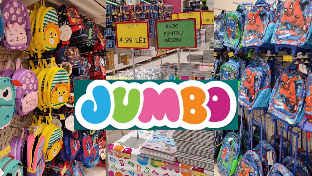 ✨JUMBO✨/TOT CE GĂSEȘTI LA JUMBO📕PENTRU NOUL AN ȘCOLAR 🎒/RECHIZITE/GHIOZDANE 🧮🎒/etc.