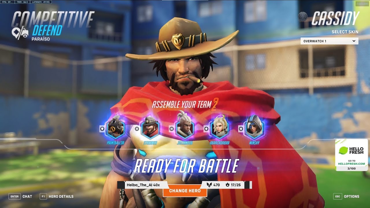 18.5K DMG! GALE INSANE CASSIDY + SOLDIER 76 GAMEPLAY OVERWATCH 2 SEASON 10 TOP 500