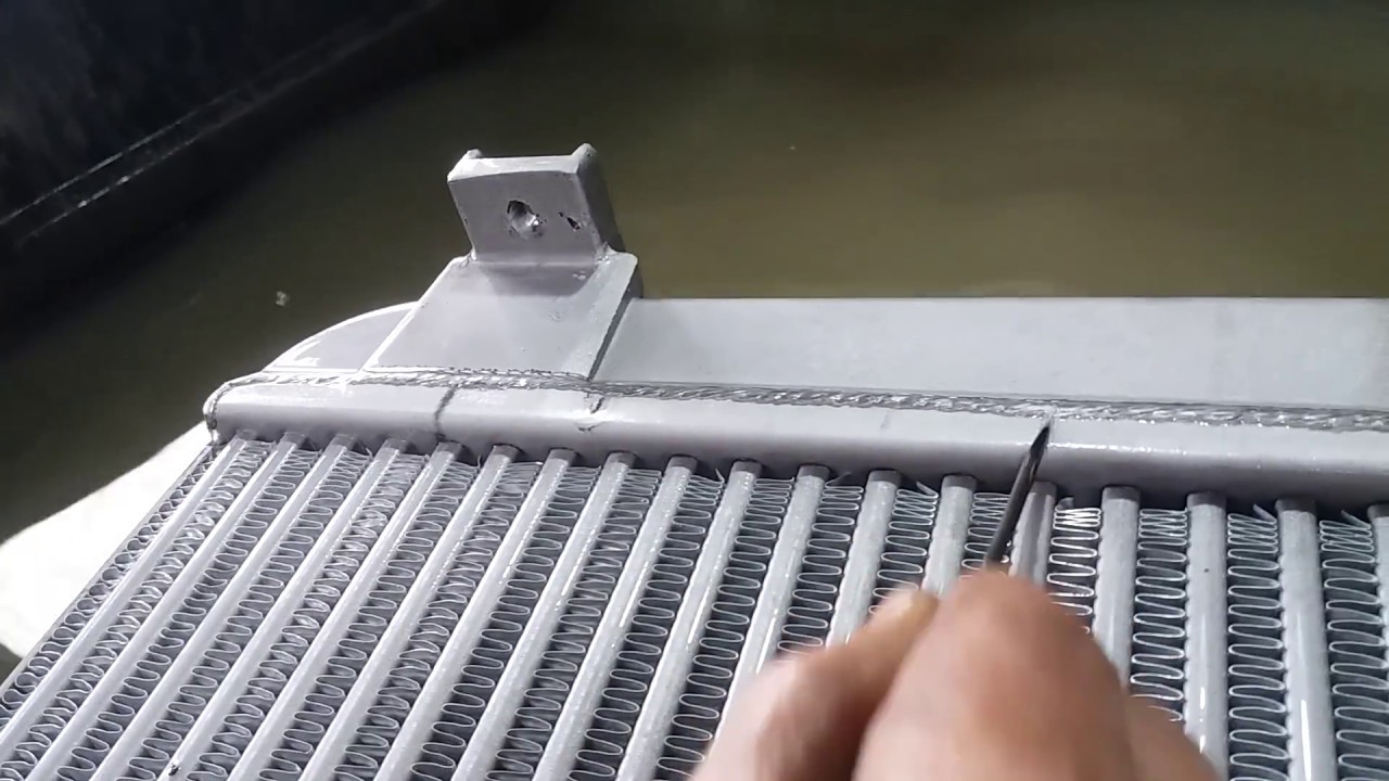 Dicas de como soldar um intercooler com vareta de aluminio (assistam o video 2 ) curso solda